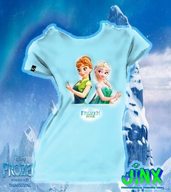 Playera o Camiseta Frozen Fever Elsa & Ana - comprar en línea