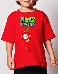 playera camiseta plantas zombies
