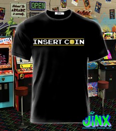 Playera o Camiseta Insert Coin - comprar en línea