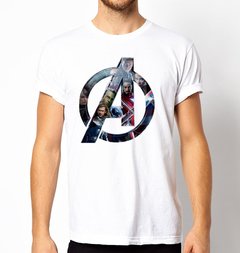 avengers, logo, camiseta, playera