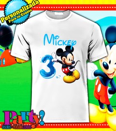 Playera Personalizada Mickey Mouse Party en internet