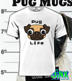 Playera o Camiseta Pug Life - comprar en línea