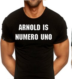 camiseta arnold is numero 1