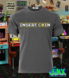 Playera o Camiseta Insert Coin - Jinx