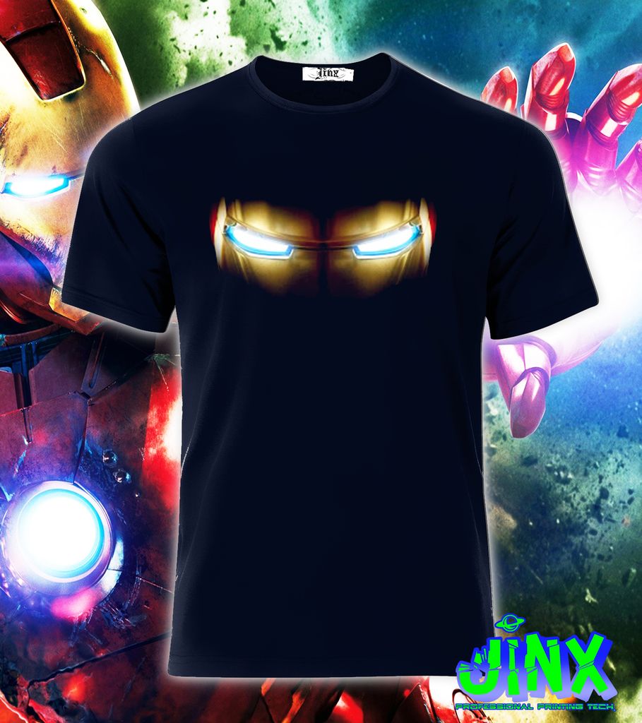 Playera o Camiseta Iron Man Eyes - Comprar en Jinx