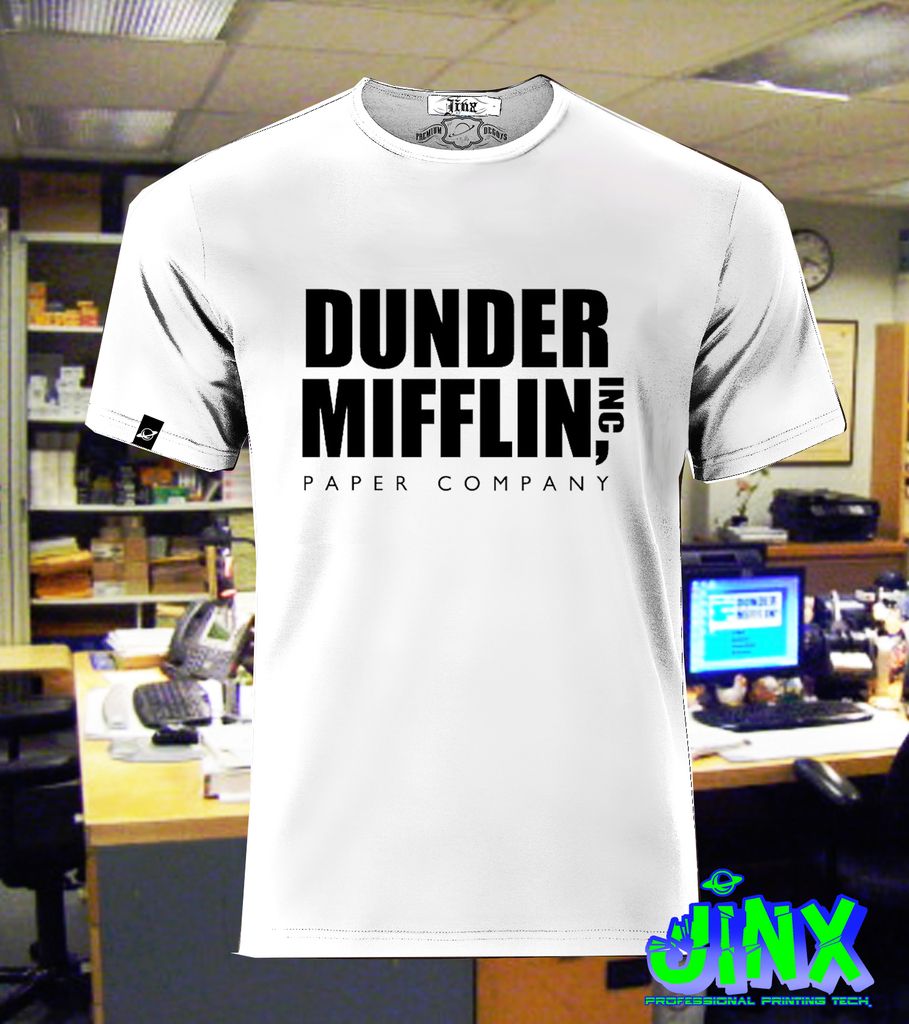 ayuda me bana enpeñar on X: o gio me deu uma camiseta da dunder mifflin  𝔭𝔞𝔭𝔢𝔯 𝔠𝔬𝔪𝔭𝔞𝔫𝔶  / X