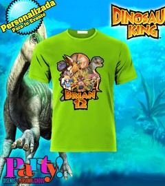 Playera Personalizada Dinosaurios Dino Rey en internet