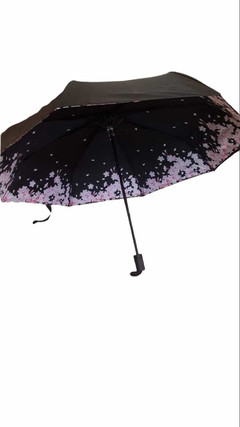 paraguas automatico flores pg 110 - tienda online