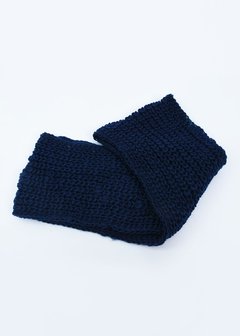Cuello Bufanda circular tipo lana azul lisos PN 501 / MN - tienda online