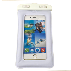 Accesorio playa para celular, hermético impermeable_ CE 100 /Blanco