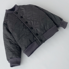 Campera Bomber Negra - comprar online