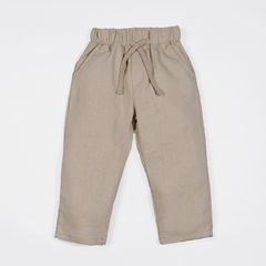 Pantalon Lino Beige