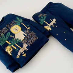 Pijama Nature Azul - comprar online