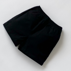 Bermuda Gabardina Negra - comprar online