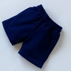 Short Azul Liso - comprar online