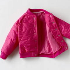 Campera Bomber Rosa - comprar online