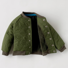 Campera Bomber Verde - comprar online