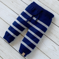 Pantalón Tejido Azul - comprar online