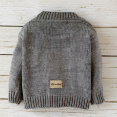 Sweater Trenzado Gris en internet