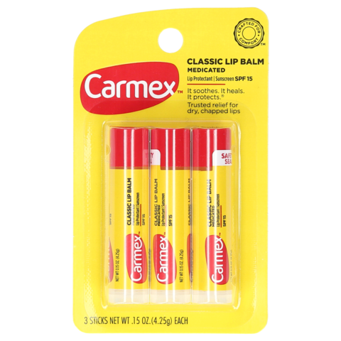 CARMEX - Original Stick 3 Pack