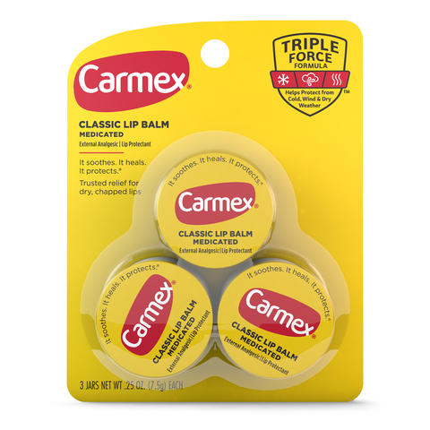 CARMEX - Original 3 Jars Pack