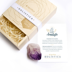 Piedra Amatista XL (Incluye caja y Tarjeta) - comprar online