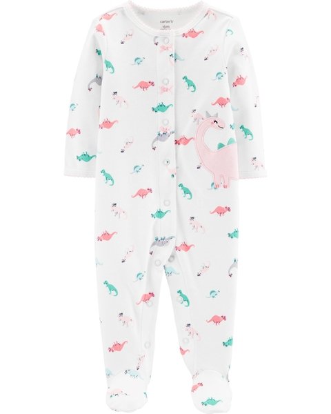 Osito-pijama "dinosaurios"