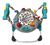 Jumper Rebotador Exersaucer Con Luz Musica Priori Gira 360 en internet