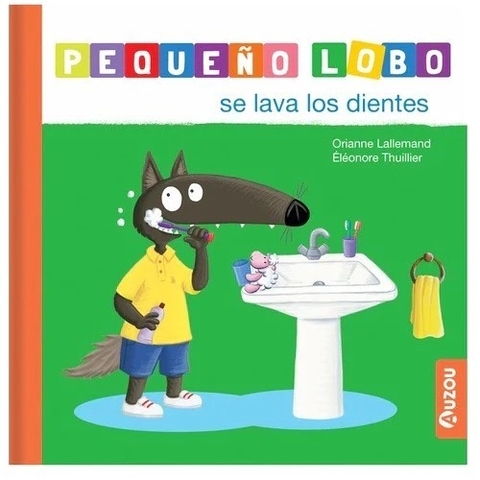 Pequeño Lobo: se lava los dientes