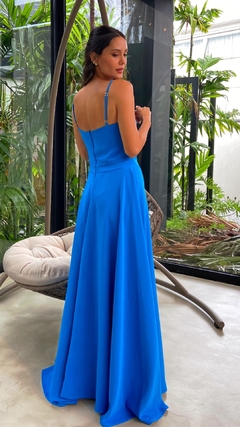 Vestido Amalfi Azul Colbato