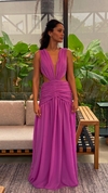 Vestido Florença Lilas