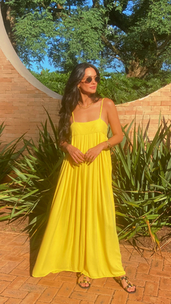 Vestido Santorini Amarelo - comprar online