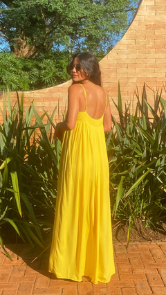Vestido Santorini Amarelo
