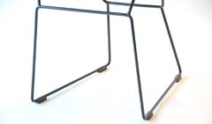 Silla Bertoia Negra - Tabureto