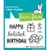 Kit de Troqueladora y Sello Happy Birthday Segundo Ano Clear Stamp Lawn Fawn