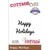 Troquel Happy Holidays Cottage Cutz - comprar online