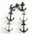 Brads Mariposa 14mm 12un Metallic Anchor Eyelet Outlet - comprar online