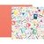 Papel bifaz Paige Evans Whimsical 06 30,5 x 30,5 cm Pink Paislee