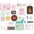 Conjunto de etiquetas de carton impreso i Heart Crafting icons Carta Bella - comprar online