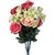 FERiA - Ramo de Flores de tela Realista Rose Peony Bush Coral/Green - comprar online