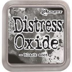 Almohadilla de Tinta Color Black Soot Distress Oxide Ranger