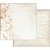 Papel bifaz Peony & Letters 30,5 x 30,5cm Stamperia