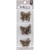 Plancha 6 Stickers de carton Chipboard Butterflies BoBunny