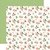 Papel bi-faz Newborn Floral, Baby Girl 30,5 x 30,5cm Echo Park