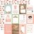 Papel bi-faz Journaling Cards, Baby Girl 30,5 x 30,5cm Echo Park