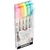 Set 5 Marcadores punta pincel Fluorescent set Mildliner Zebra - comprar online