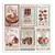 Papel bifaz Chocolate Cards, Sweety 30,5 x 30,5cm Stamperia - comprar online