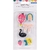 6 Stickers de goma Accent Sweet Story Maggie Holmes