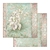 Block 10 Papeles bifaz Orchids & Cats 30,5 x 30,5cm Stamperia - comprar online