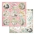 Papel bifaz Orchid Rounds, Orchids & Cats 30,5 x 30,5cm Stamperia